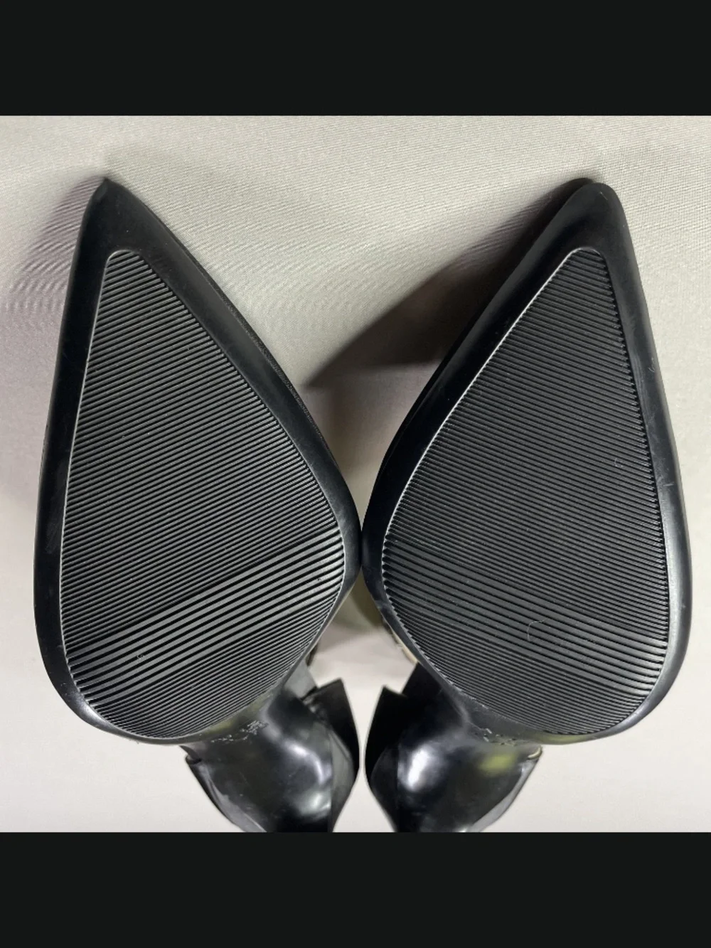NEW Naturalizer Shoes Womens 7 black satin Alyssa heels pumps rhinestone glam